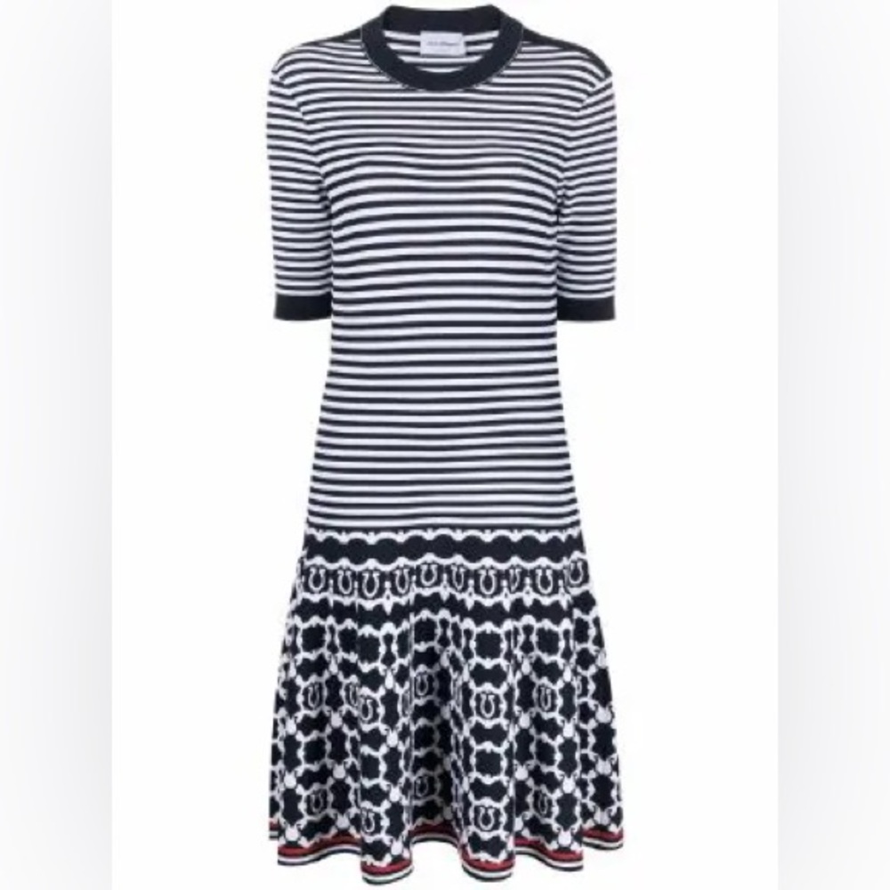 Nautical Salvatore Ferragamo Brand New Dress